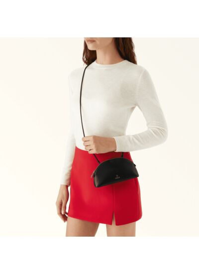 FURLA CAMELIA MINI CROSSBODY HALF MOON - VITELLO ROMA