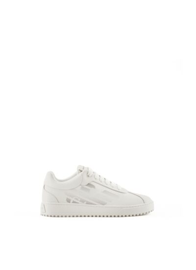 Sneakers Action Leather+P - Blanc Cassé