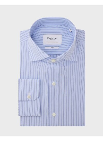 Chemise Contemporaine Prestige rayée bleue