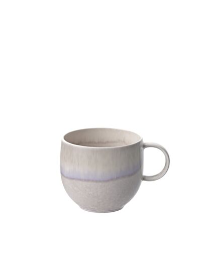 Perlemor Sand - Mug à thé ou à café, beige, en porcelaine haut de gamme