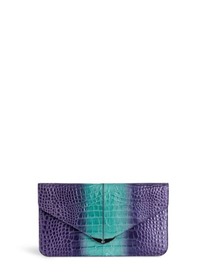 BORDERLINE POUCH METAL EMBOSSE