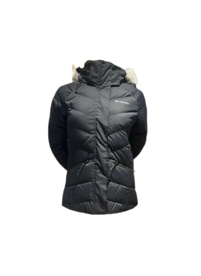 Rose Lodge  FS Down Jacket Femme Noir