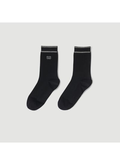 Chaussettes strassées