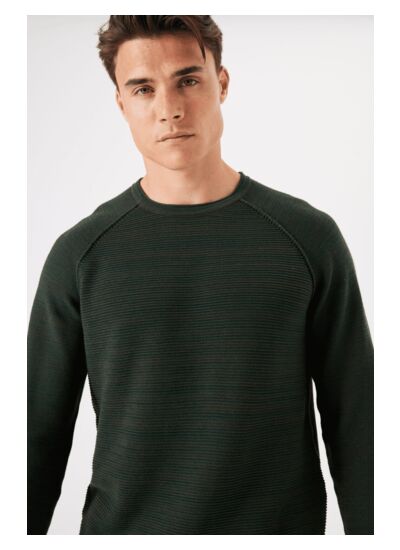 Men Sweater Green