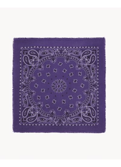 bandana HACHIKO Grand Bandana Cachemire Imprimé, 2 fils