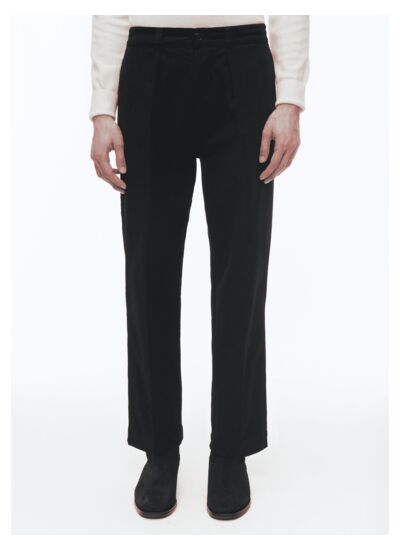 Pantalon chino droit en coton biologique