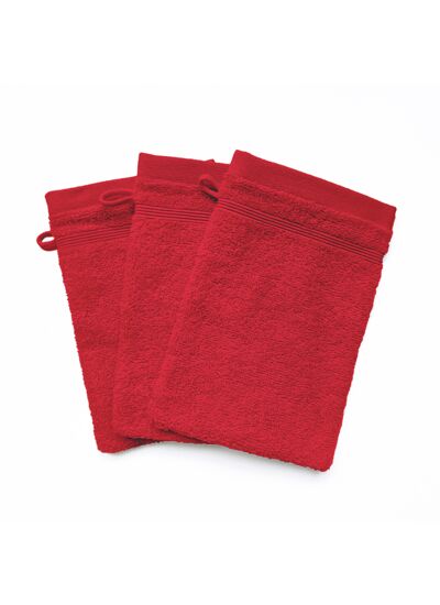 Lot de 3 gants DODO MINERAL - Coloris ROUGE