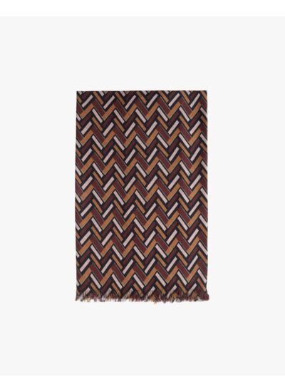 Étole imprimé chevrons 180 cm x 85 cm - Accessoire - MULTICOLORIS