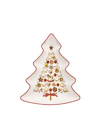 Winter Bakery Delight Coupe en forme de sapin, grande 26,5cm