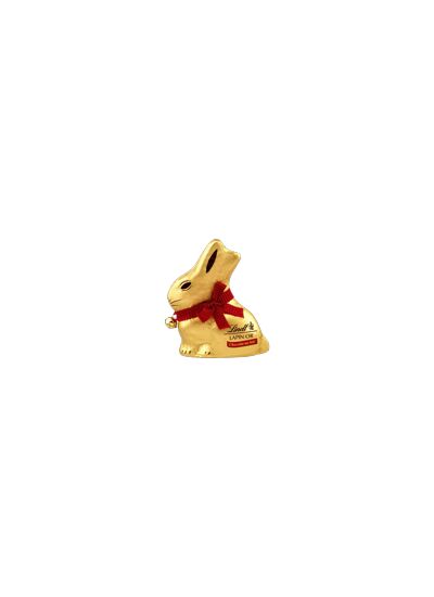 Moulage LAPIN OR Blanc 100g