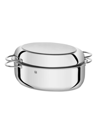 Sauteuse 41 cm, Inox 18/10, Argent