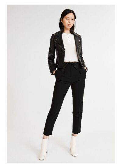 Pantalon tailleur carotte