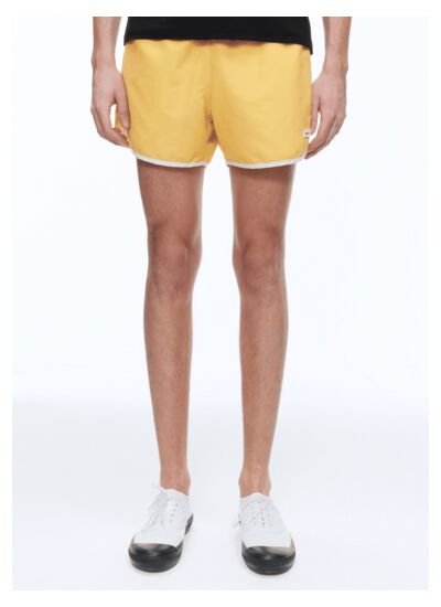 Short de bain jaune