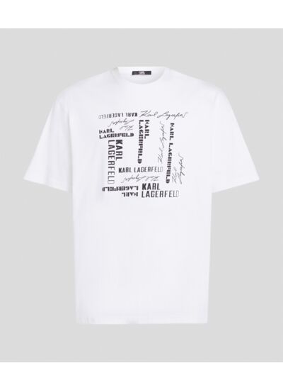 LOGO PRINT T-SHIRT HOMME