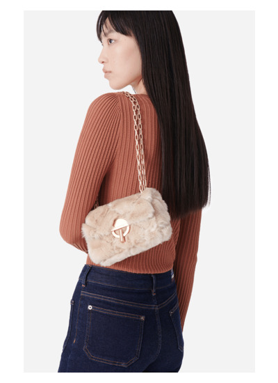 Sac Nano Moon en Fausse Fourrure