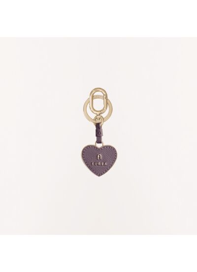 FURLA CAMELIA KEYRING HEART - ARES+METALLO