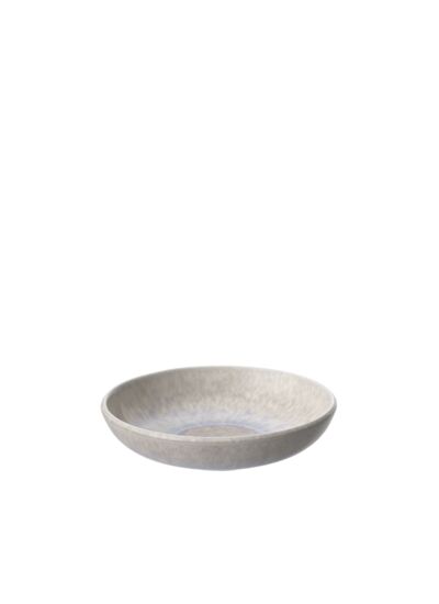 Perlemor Sand - Petite assiette creuse, beige, en porcelaine haut de gamme