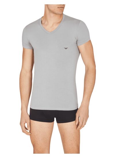 MENS KNIT 2PACK T - SH - GRIGIO/MARINE