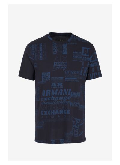 T-Shirt-Lettrage Ciel De Nuit