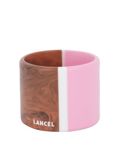 Chelsea De Lancel - Bracelet Femme - Rose /Bois