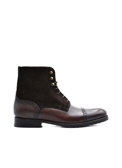 Bottines RAMSEY Grainé Marron