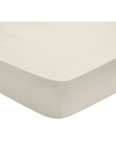 Drap Housse Influence Percale Coquille