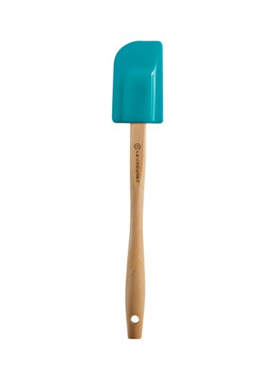 Spatule médium en silicone 29cm bleu caraïbes