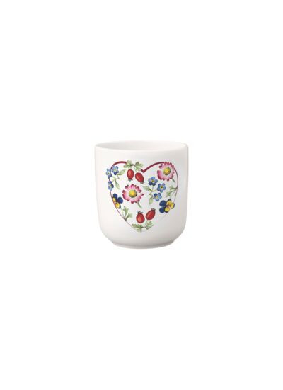 Jubilee - Mug Paradiso Petite Fleur, blanc, en porcelaine haut de gamme