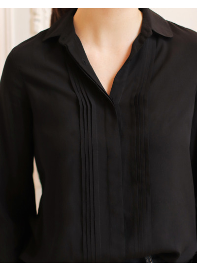 Chemise fluide Annie noire