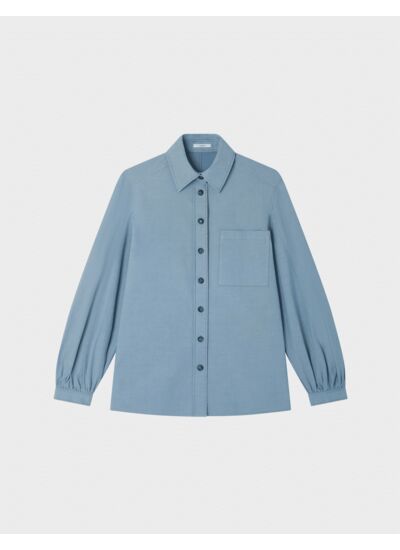 Chemise Emma en denim bleu