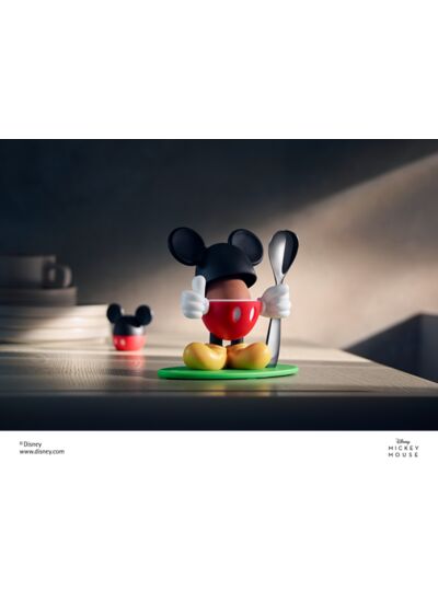 Coquetier Disney Mickey Mouse avec cuillère, 2 pièces