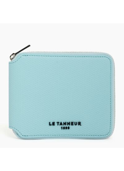 Porte monnaie zip en L Emile en cuir monogramme