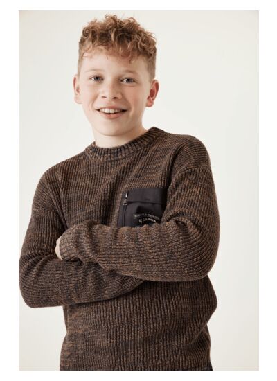 Boys Sweater Brown