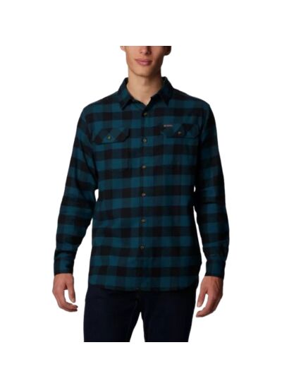 Weston Pass II Flannel Homme Bleu et Vert