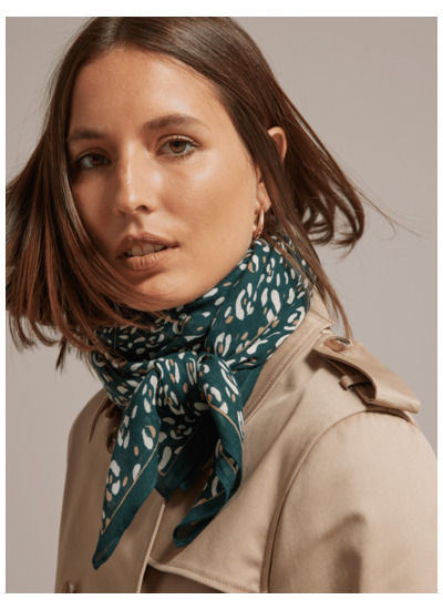 Foulard Leopard