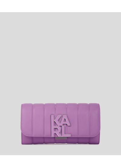 K/KARL LOGO MEDIUM PORTEFEUILLE FEMME