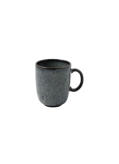 Lave - Mug avec anse gris, en grès