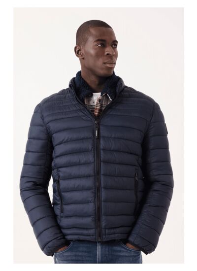 Men Coat Blue