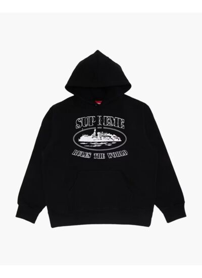 Supreme x Corteiz Rules The World Hooded Sweatshirt