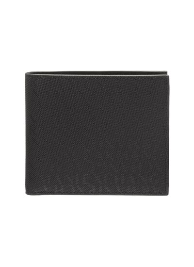 MAN'S BIFOLD W/COIN - BLACK OLIVINE