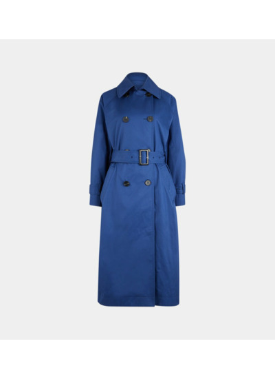 Trench long Marius oversize femme coton biologique - Galeries Lafayette