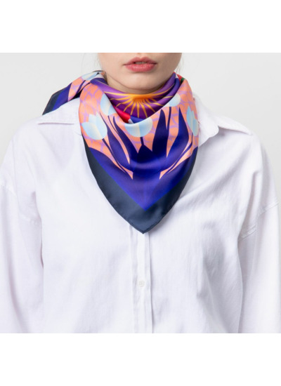 Foulard Alix Navy