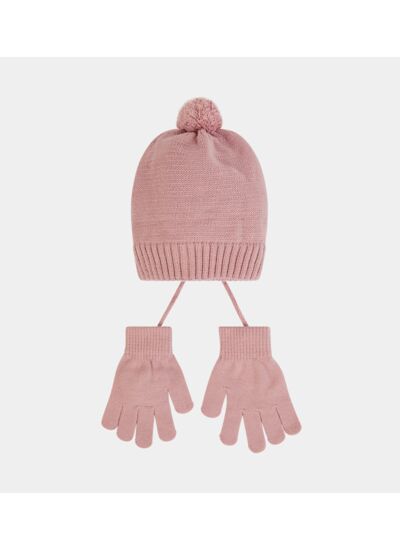 Ensemble bonnet et gants