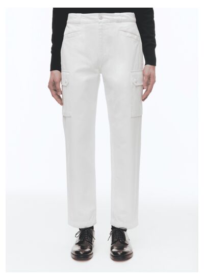 Pantalon cargo multipoches en coton