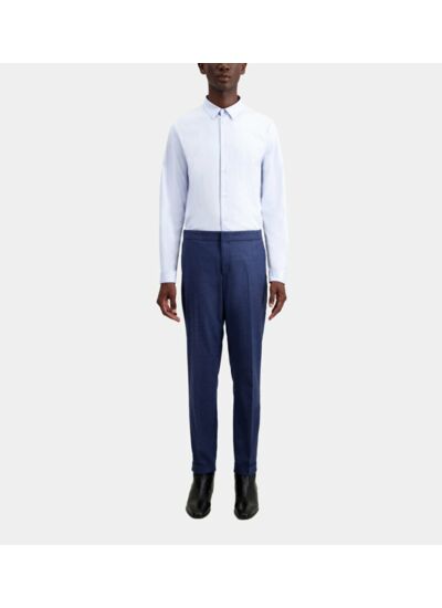 Pantalon De Costume Semi-Elastique En Flanelle Homme