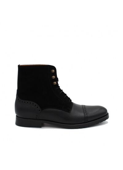 Bottines RAMSEY Grainé Noir