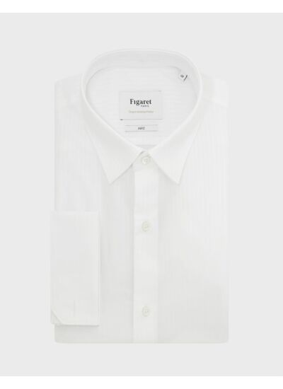 Chemise Contemporaine Prestige rayée blanche