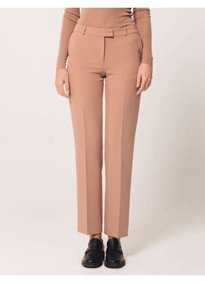 Pantalon Peete Camel en Polyester