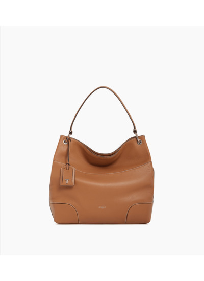 Grand sac hobo Romy en cuir grainé