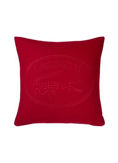 Lacoste - Housse de coussin en coton vert, L Lacoste